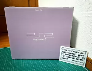 NEW Playstation 2 Sakura SCPH-39000 Console PS2 *AMAZING BOX - LAST ONE* - Picture 1 of 5