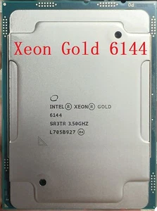 Intel Xeon Gold 6144 8-core 16-thread 3.50GHz 24.75MB 150W LGA3647 CPU processor - Picture 1 of 2