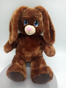 Build A Bear BAB 16" Marrón Oscuro Peluche Conejo Nariz Bordada Ojos - Imagen 1 de 3