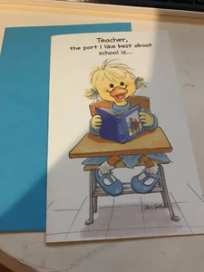 suzys zoo christmas greeting card teacher - Picture 1 of 2
