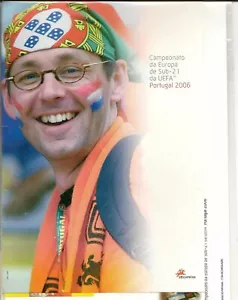PORTUGIESISCHE BRIEFMARKEN UEFA 2006 UNTER 21 - Bild 1 von 2