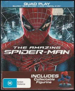 The Amazing Spider-Man - Figura + Blu-ray 3D + Blu-Ray + DVD - Región B - Imagen 1 de 7