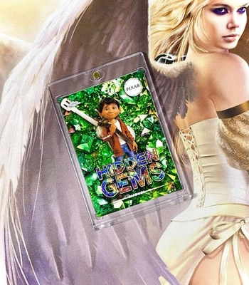 HIDDEN GEMS REFRACTOR 2025 TOPPS CHROME DISNEY MIGUEL RIVERA COCO SSP CASE HIT - Image 1 of 3