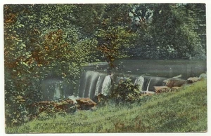 Canton MA Water Falls Early 1900s Postcard Massachusetts - Picture 1 of 2