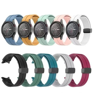 Band Silicone For Samsung Galaxy Watch 4 / 5 40mm 44mm / 5 Pro 45mm Strap - Picture 1 of 42