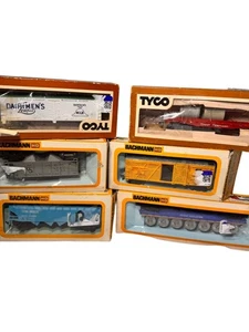 Lote Variedad Coches Tren Escala HO Tyco Bachmann Gran Northern Western Union - Imagen 1 de 9