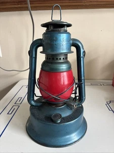Dietz No. 100 P.T. especiales Linterna antigua con marca CO 1953 globo rojo de queroseno - Imagen 1 de 18