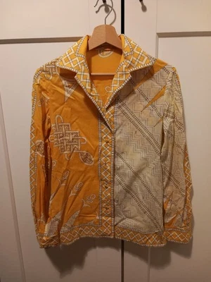 Camicia vintage anni 70 Emilio Pucci taglia 10 multicolore donna - Imagen 1 de 4