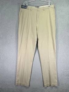 Polo Ralph Lauren Hose Herren 38x36 Beige Hudson Chino Classic Fit Plissee - Bild 1 von 9
