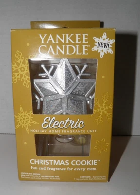 Yankee Candle Electric Holiday Home Fragrance Plug In Unit Christmas Cookie NEW - Image 1 of 4