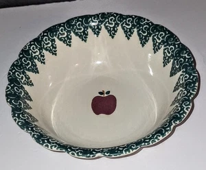 Cuenco de esponja de manzana verde de 9 pulgadas ENVÍO GRATUITO - Imagen 1 de 2