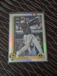 Nick Yorke 2025 Topps Chrome Baseballkarte - Bild 1 von 2