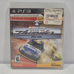 Days of Thunder Sony PlayStation 3 PS3 Videospiel & Blu Ray Film Tom Cruise - Bild 1 von 7