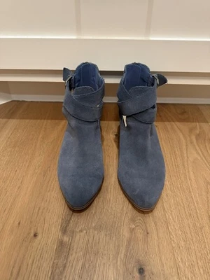 Botines Sole Society de gamuza con correa cruzada - azul azul azul para mujer talla 8,5  Foto 1 de 4