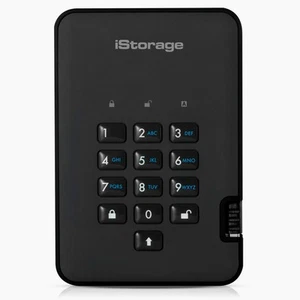 iStorage diskAshur2 HDD 1 TB Secure Portable Hard Drive Password Protected Dust/ - Bild 1 von 7