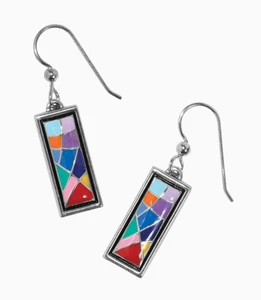 Pendientes Brighton Color Mezcla Color Bloque Alambre Francés Estilo JA9963 PRECIO DE VENTA SUGERIDO POR EL FABRICANTE $68 NUEVOS CON ETIQUETAS - Imagen 1 de 1