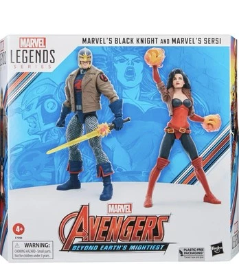 Avengers Marvel Legends Series Marvel's Black Knight & Marvel's Sersi Foto 1 de 4