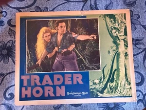 Vintage Movie Lobby Card "Trader Horn" 1931 Edwina Booth - Picture 1 of 1