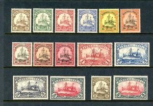German Marshall Islands #13-25 & #26-7 (M015) Comp Kaiser's Yacht, M,U,CV$284.65 - Picture 1 of 1