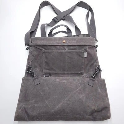 Barebones Harvest Gathering Bag Восковая Холщовая Нижняя Выпадающая Водонепроницаемая Подкладка - Изображение 1 из 4