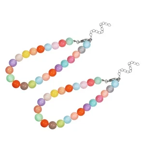 Collar de cuentas para perros pequeños decoración cuello de gato 2 piezas - Imagen 1 de 20