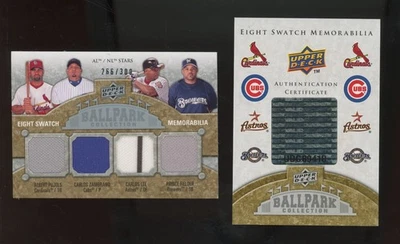 2009 Upper Deck Ball Park Collection Albert Pujols Prince Fielder /300 球衣 — 第 1/2 张图片