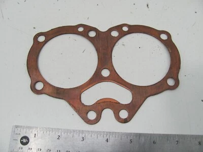 BSA 1961 A7 A10 FLASH DORADO ESTRELLA FUGAZ MOTOR JUNTA DE CABEZA DE COBRE Foto 1 de 4