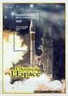 Guinea 2000	Space History S/S Sc#1864 Mnh Cv$6.00 Atlas Rocket