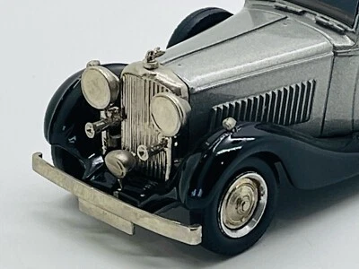 WESTERN MODELS WMS34 BENTLEY 4 1/4 Mulliner 1936 Pillarless Saloon 1.43 - Photo 1/4