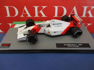 Die cast 1/43 Modellino Auto F1 McLaren MP4/7 1992 G. Berger - Immagine 1 di 4