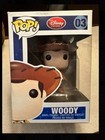 FUNKO POP! Disney Woody 03 Double Red Disney Store Logo OG Rare grail Toy Story