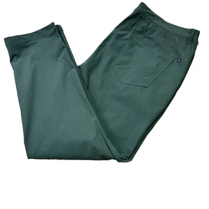 01.ALGO Herren Performance Hose Stretch Gr. 38" x 29" Grün Neu mit Etikett Neu - Bild 1 von 7