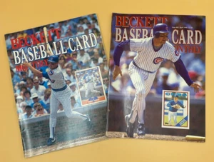 Lot of 2 Mark Grace Beckett Baseball Card Monthly Magazine Mar 1989 Apr 1990 - Picture 1 of 5