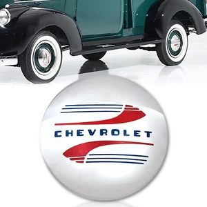 Stainless Steel Logo Hub Cap Wheel Cover EACH Fits 1941-48 Chevrolet Car Truck - Picture 1 of 6