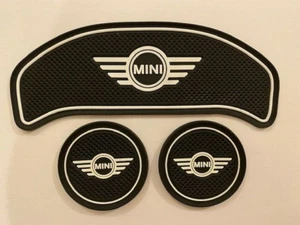 MINI (F54 ) CLUBMAN 2016 - 2020 (3 PARTS) INTERIOR GATE PAD SET - WHITE - Picture 1 of 3