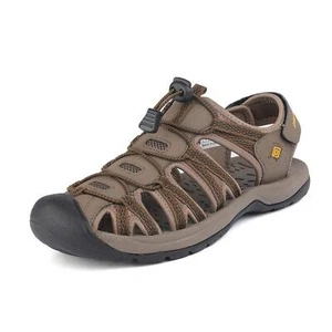 Men's Hiking Adventurous Sandals Closed Toe Outdoor Beach Sport Fisherman Shoes - Picture 1 of 43