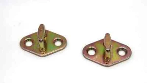 FRONT DOOR LOCK STRIKER FJ40 FJ43 FJ45 BJ40 BJ42 HJ45 LAND CRUISER 75-84 PAIR - Picture 1 of 8