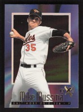 1997 SkyBox E-X2000  #6 Mike Mussina  Baltimore Orioles