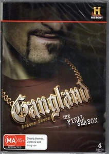 Gangland Season 7 Final Season (DVD, 2012, 4-Disc Set) Region 4 - Foto 1 di 2