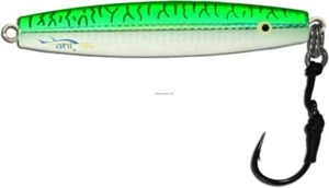 Ahi Assault Diamond Jigs 10 Oz Mackerel w/Assist Hook 3X Mustad Hook DJA-10-MK - Picture 1 of 1