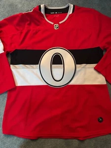 Ottawa Senators Adidas NHL 100 Classic Hockey Jersey Red HOME Sz 54 BNWT - Picture 1 of 12