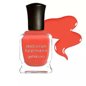 Deborah Lippmann Gel Nail Polish "Hot Child In The City” Full Size Bright Orange - Picture 1 of 5