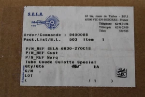 CAJA DE 5 LÁMPARAS INTERIORES EA P/N 6630-270C1S, PARA FALCON JET SERIE 10/20 - Imagen 1 de 2
