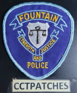 BRUNNEN, COLORADO POLIZEI SCHULTERAUFNÄHER CO - Bild 1 von 2