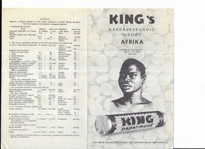 KING PEPERMUNT CANDY ADS FROM "AFRIKA" - Picture 1 of 4