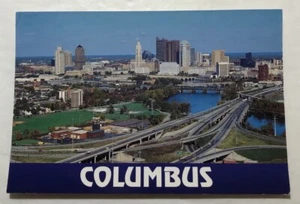 Aerial View Columbus, Ohio. Postcard (T1) - Picture 1 of 2