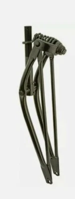 NEW SPRINGER FRONT END FOR 24" BEACH CRUISER BICYCLES BLACK 1" , NICE - Image 1 of 4