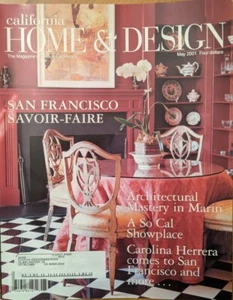 California Home Design May 2001 Herrera SF Design District Architecture Marin - Imagen 1 de 5