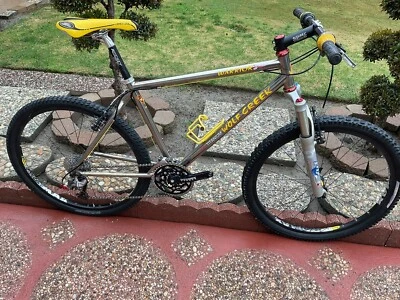 Wolf Creek "Warrior" Q4-Titanium Mountain Bike 18” made in Russia Mint - Image 1 of 4