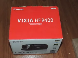 Canon VIXIA HF R400 HD Camcorder - BLACK - 013803211863 - 8155B004 - Picture 1 of 6